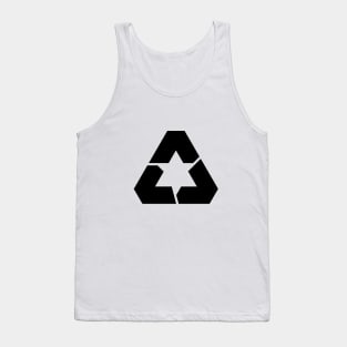 TRIANGULO CON ESTRELLA Tank Top